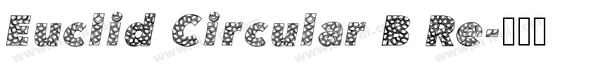 Euclid Circular B Re字体转换